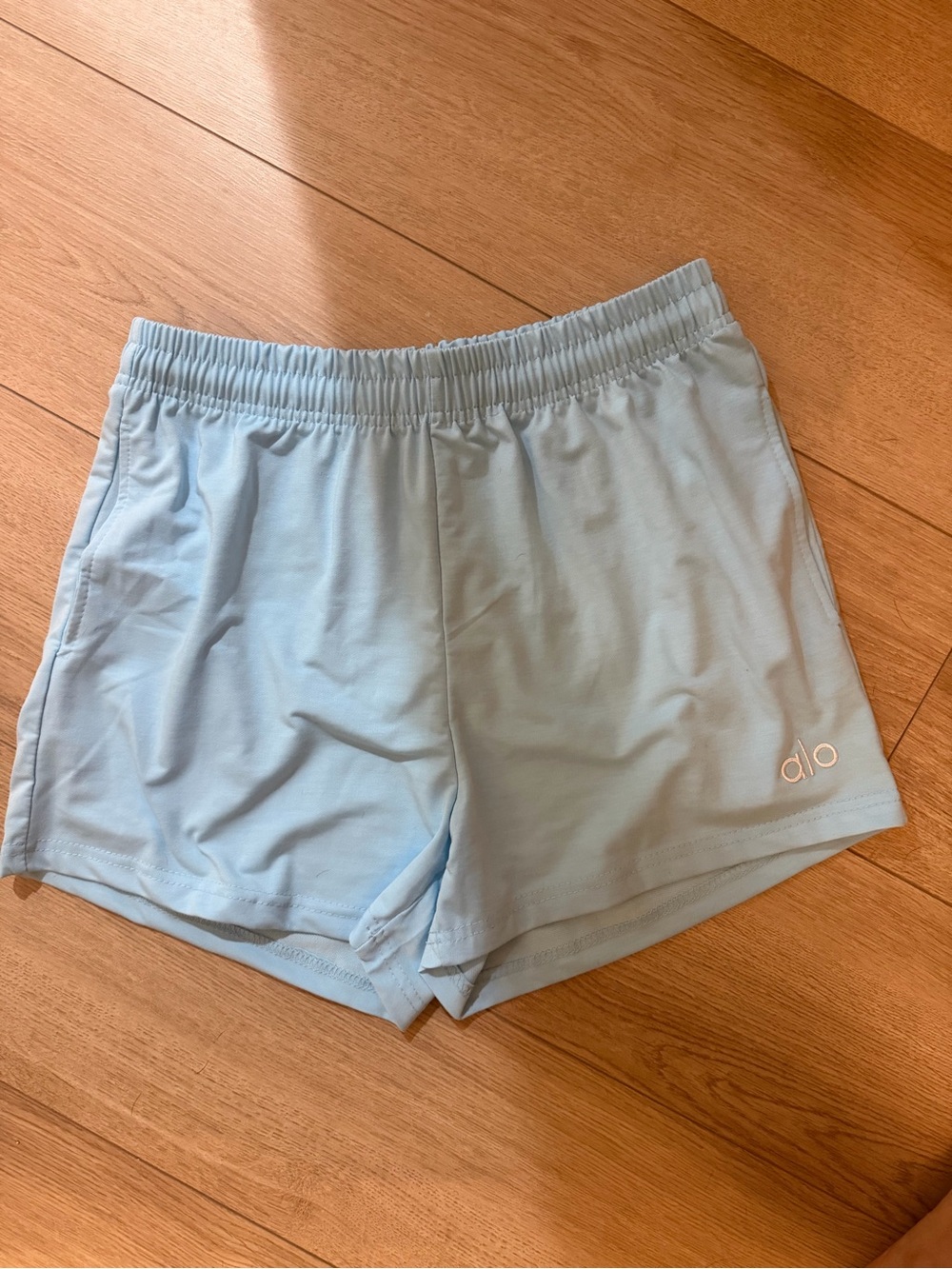 Light Blue Women's Athletic Shorts